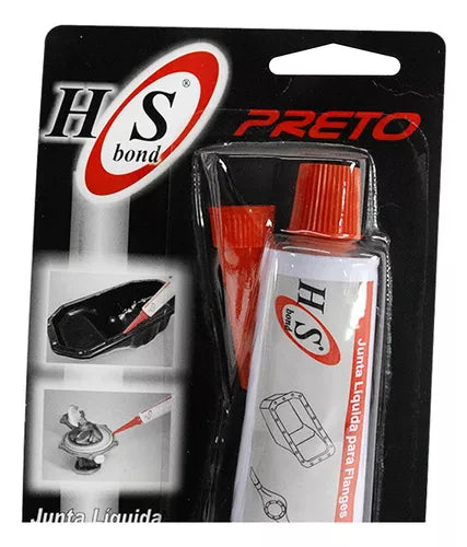 Silicone para Motor Alta Temperatura Preto HSBond